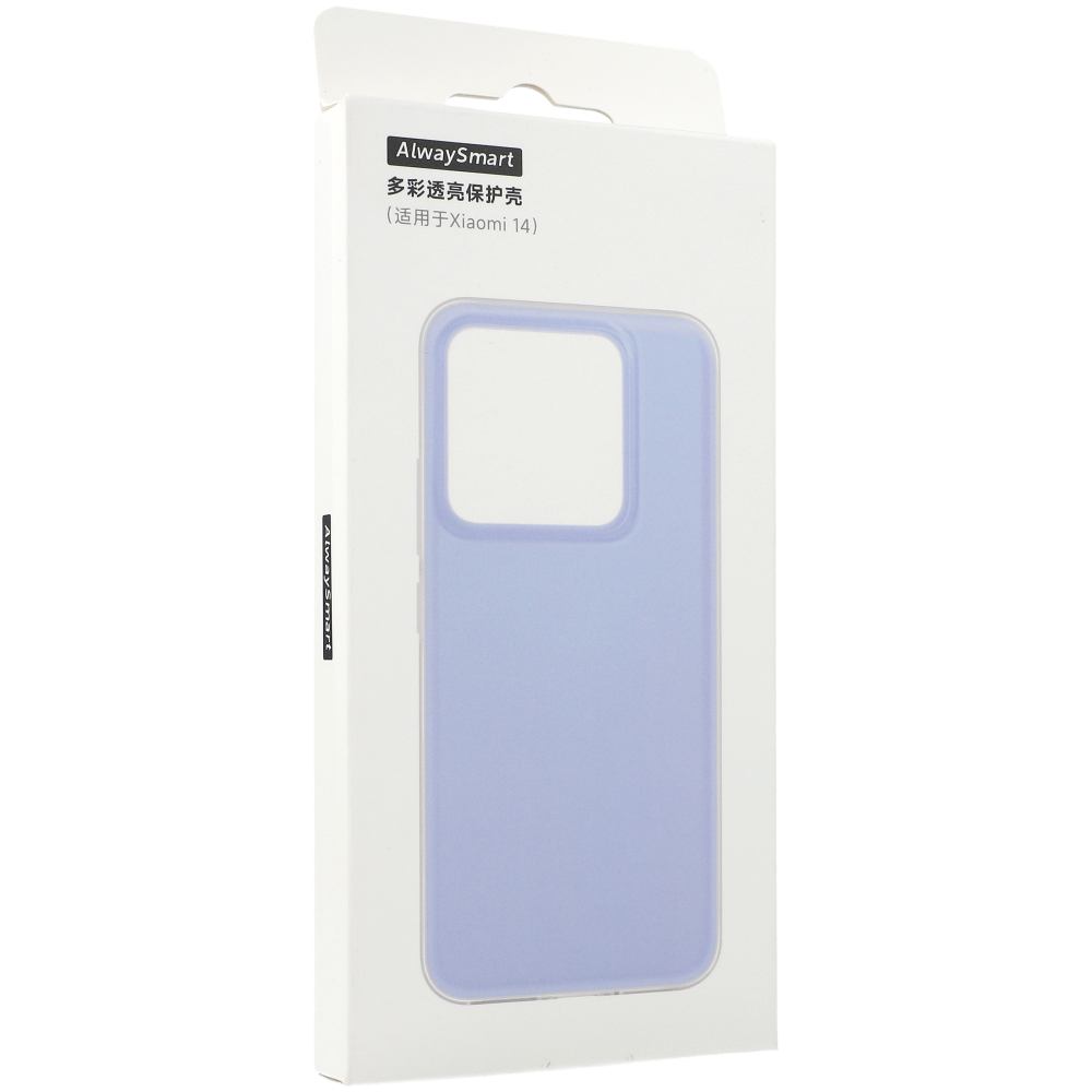 Etui alwaySmart TPU Colorful Case do Xiaomi 14, fioletowe